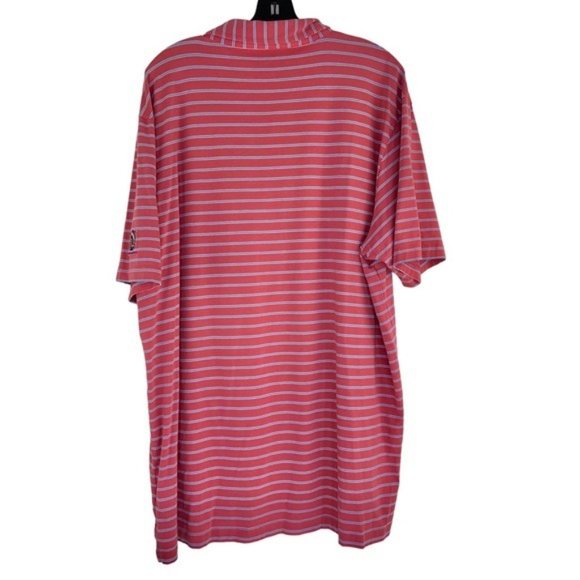 Peter Millar Seaside Wash Striped Short Sleeve Polo 2018 US Open - Picture 6 of 6